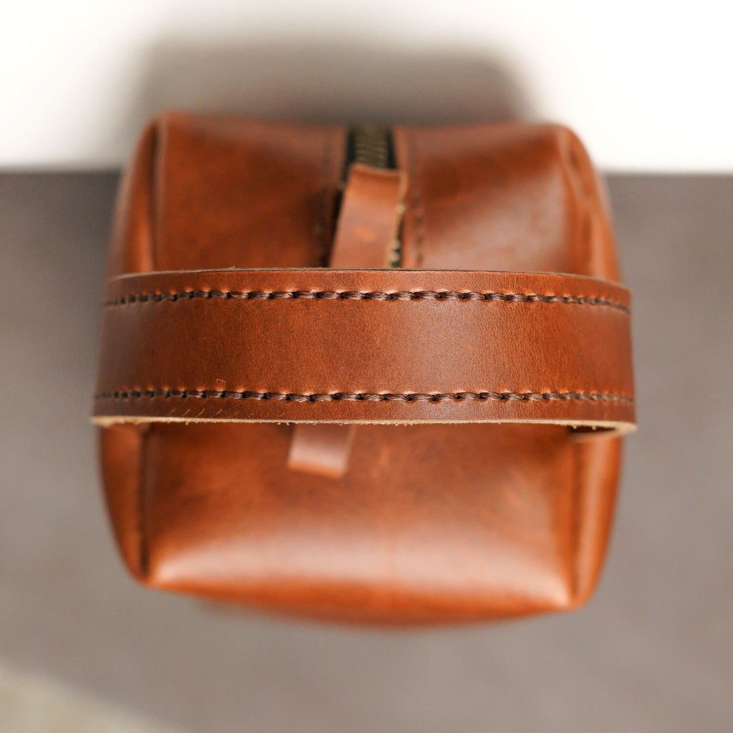 Handmade Leather Toiletry Bag | Premium Travel Organizer