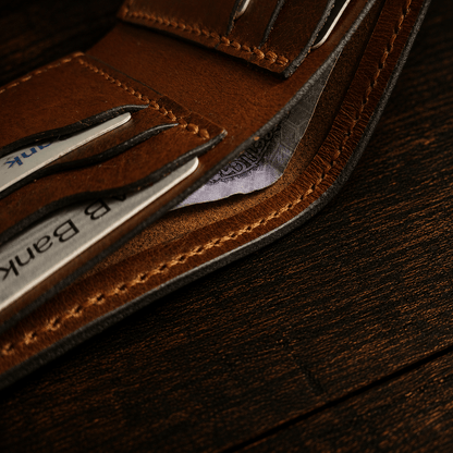 Classic Handmade Leather Wallet for Men